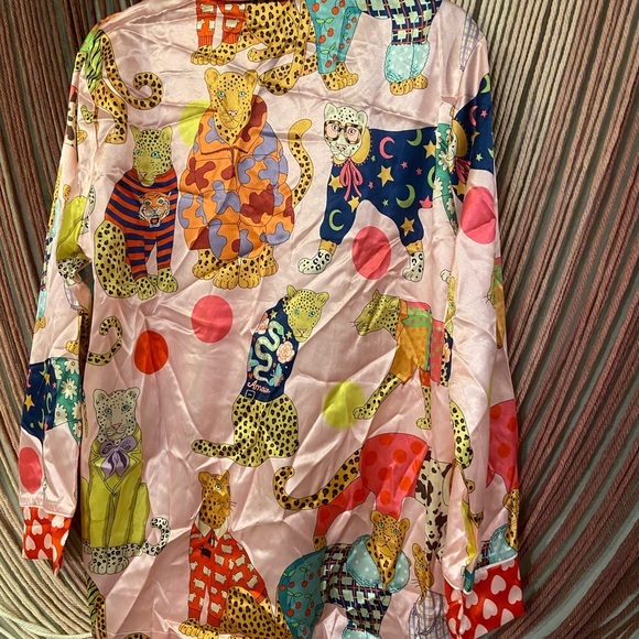 Colorful Leopard Pajama Set - Picture 8 of 9